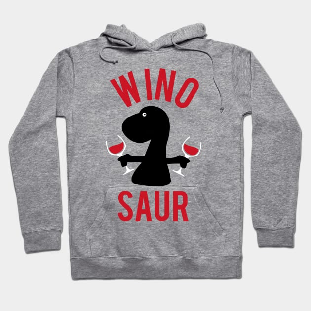 Funny wine o saur - puns are life Hoodie by smringah